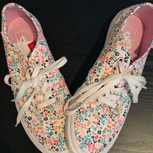 Floral vans